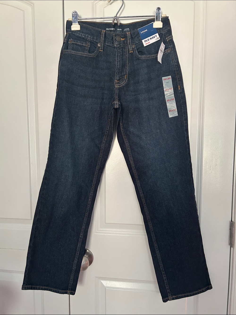 NWT Old Navy Men's Dark Indigo Straight Jeans